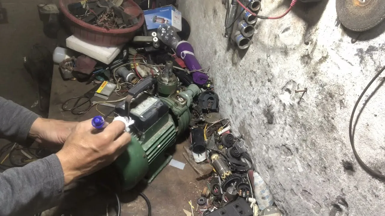 Máy bơm 750W dùng tụ bao nhiêu?