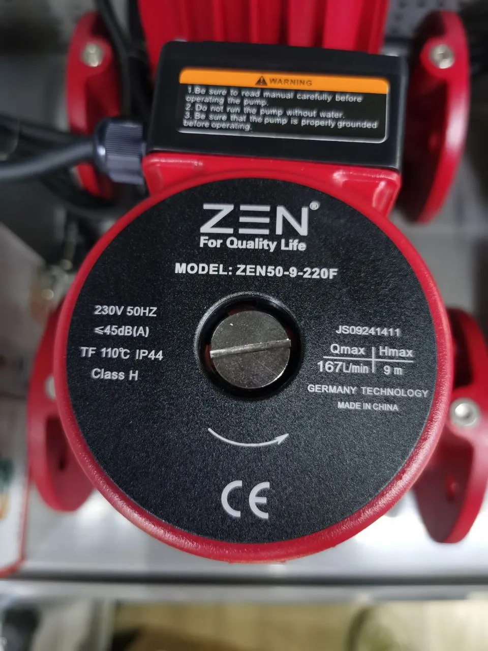 Máy bơm nước 1.5 ngựa (1.5 HP) ZEN: Sức mạnh vượt trội cho nhà cao tầng & tưới tiêu